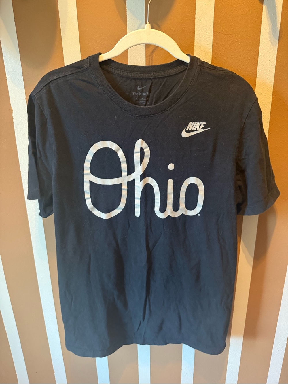 Nike Black Ohio Graphic Short Sleeve Tee